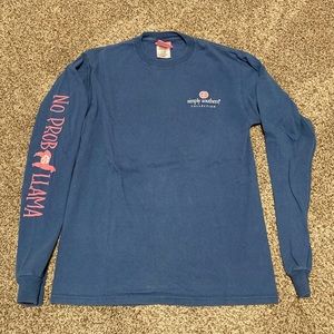 Simply Southern No Drama Llama Tee
